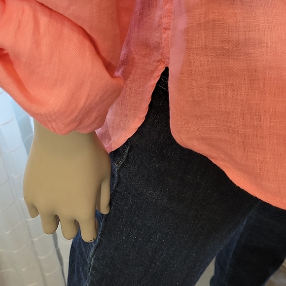 Talbott 100% Linen shirt - Picture 3 of 6